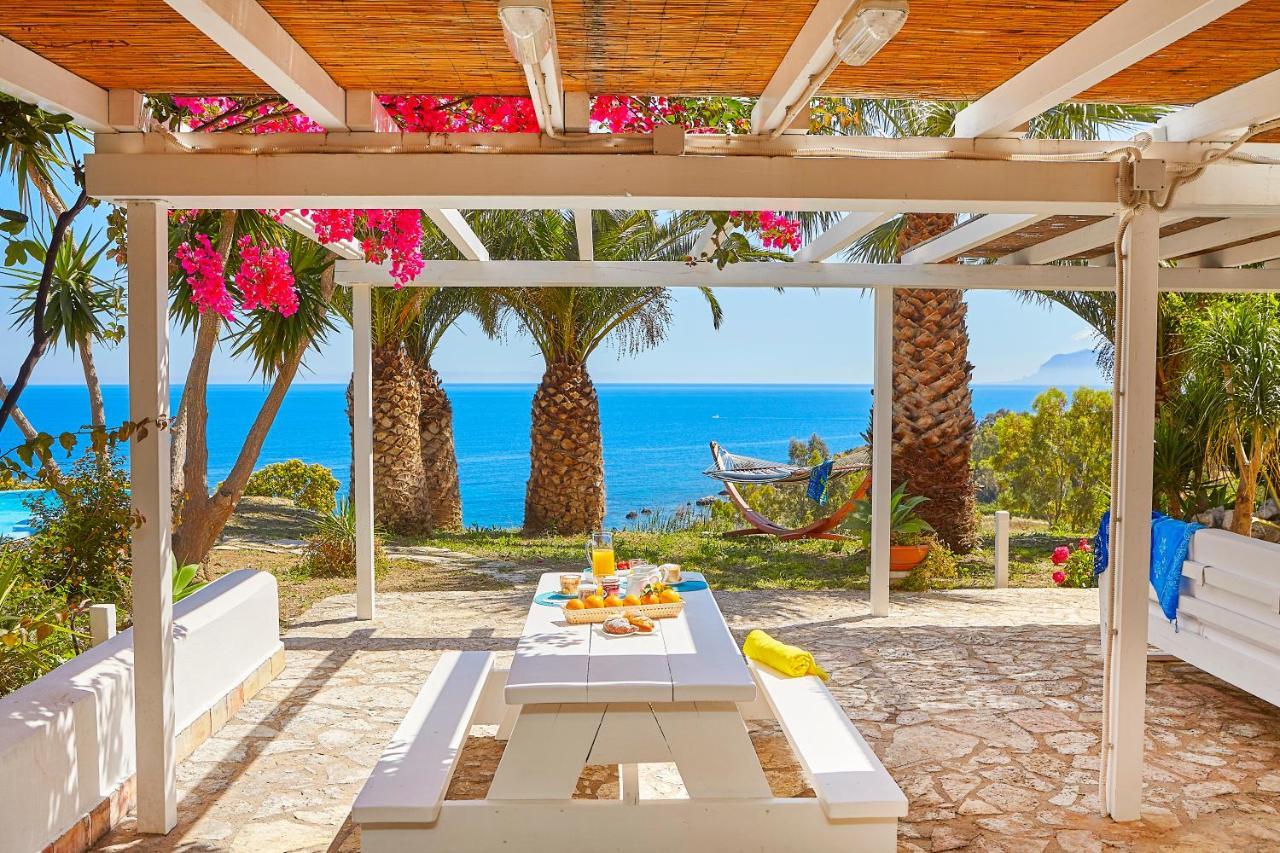 Villa Gabbiano - Scopello-Villas Скопело Екстериор снимка
