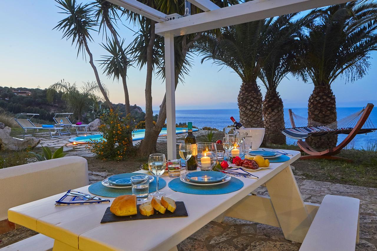 Villa Gabbiano - Scopello-Villas Скопело Екстериор снимка