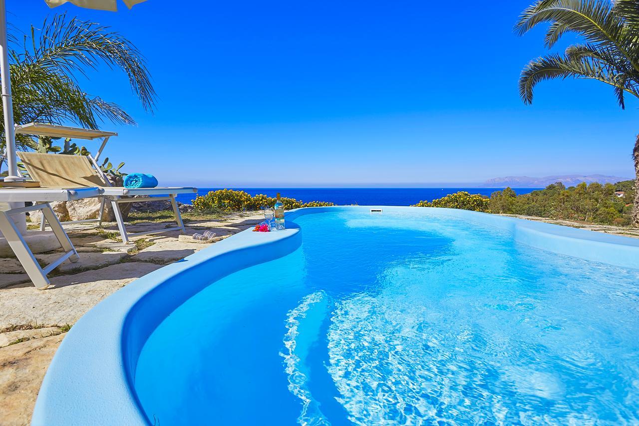 Villa Gabbiano - Scopello-Villas Скопело Екстериор снимка