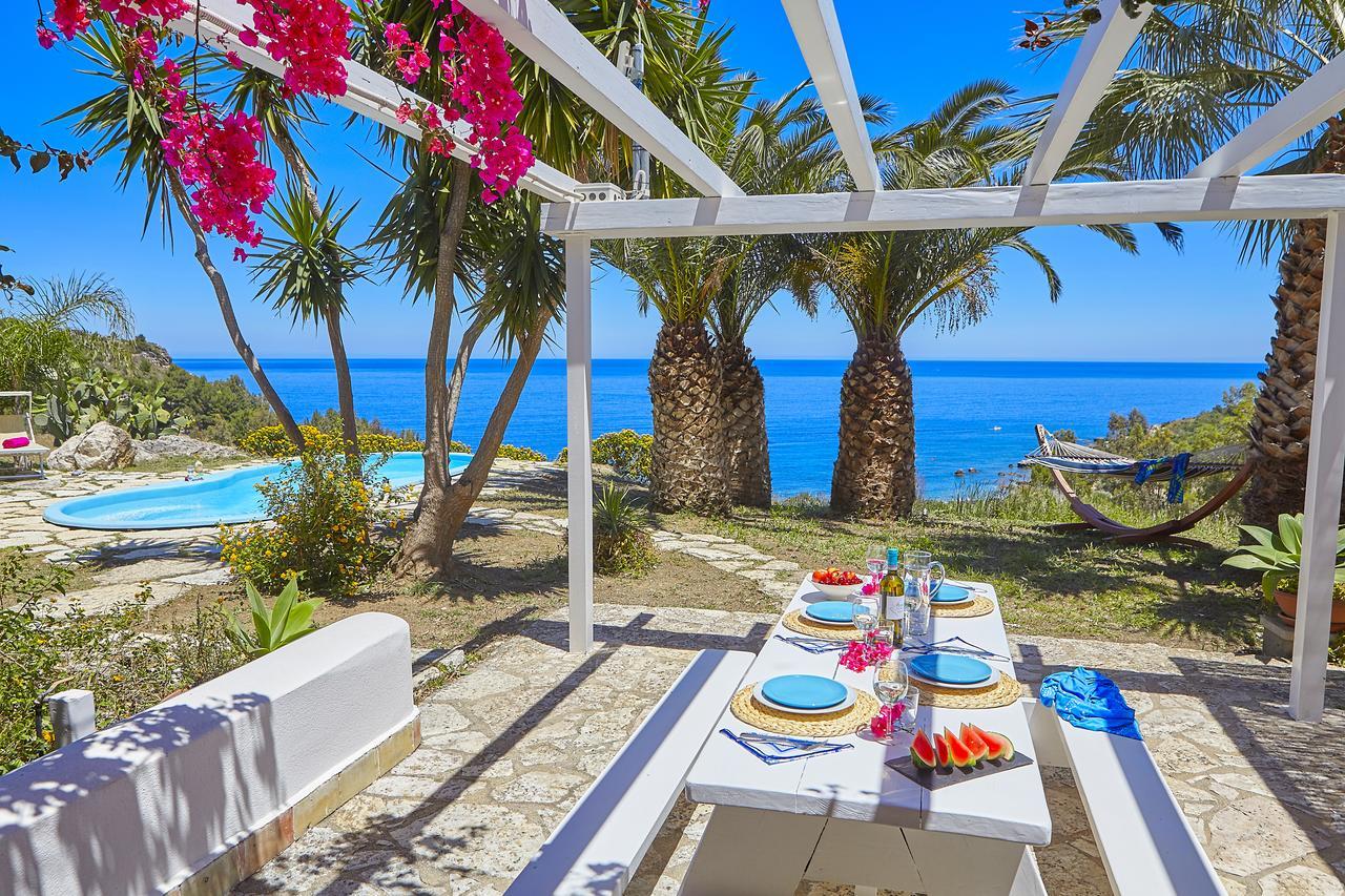 Villa Gabbiano - Scopello-Villas Скопело Екстериор снимка